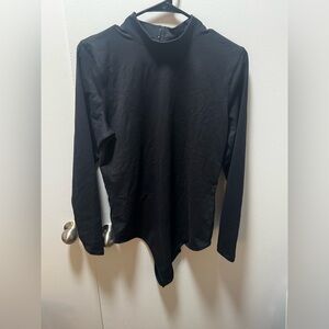 Abercrombie & Fitch Black Soft Collection Bodysuit